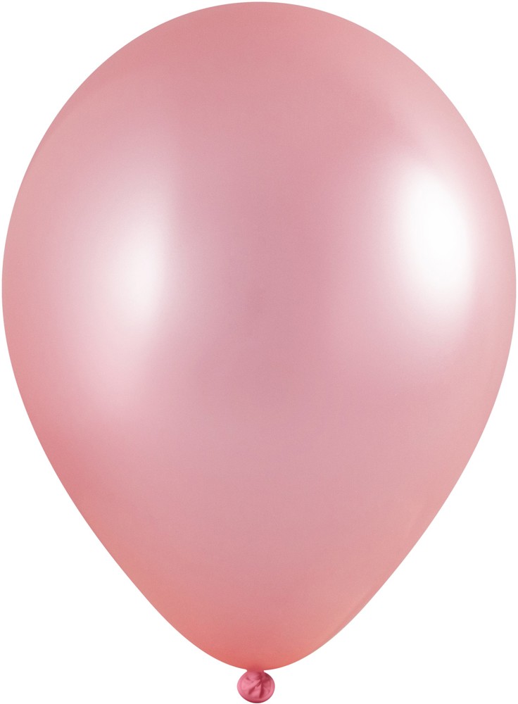 Ballonnen bedrukt High Quality Precision Print Ø 33 cm / omvang 85-95 cm / 11 inch - Roze Metallic (2630)